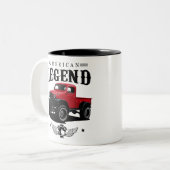 1942年アメリカントラック伝説 ツートーンマグカップ (正面左)