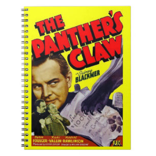 1942年パンサーのクロー映画ポスター ノートブック