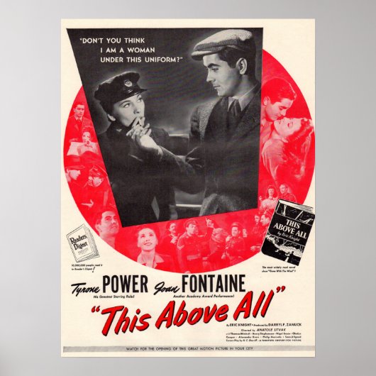 1942年上映作品ポスター ポスター (正面)