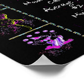 1942年誕生年トリビア・オン・ブラック・ポスター ポスター (角)