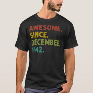 1942年12月素晴らし80日バードから80歳 Tシャツ