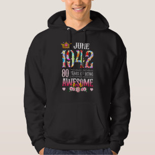 1942年6月80誕生日80年素晴らし間 パーカ