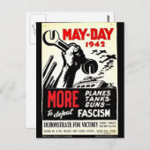 1942 5月-敗北への日もっと ポストカード (正面/裏面)