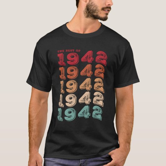 1942 Legend For 81 81St Tシャツ (正面)