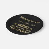 1943おもしろい年誕生日人伝説 ペーパープレート (アングル)