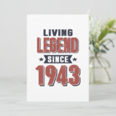 1943年から生き続ける伝説の誕生日ギフト 招待状 (スタンド正面)