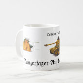 1943年の戦車狩り パンジャガー オフデム... コーヒーマグカップ (正面左)