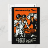 1943年ドーナツポスター ポストカード (正面/裏面)