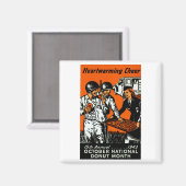 1943年ドーナツポスター マグネット (正面/裏面)