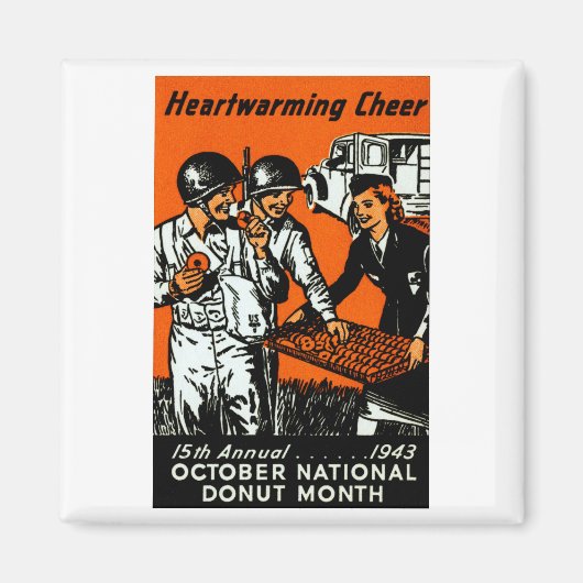 1943年ドーナツポスター マグネット (正面)