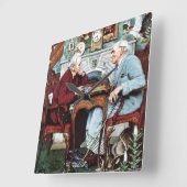 1943年4月フール スクエア壁時計 (傾斜)