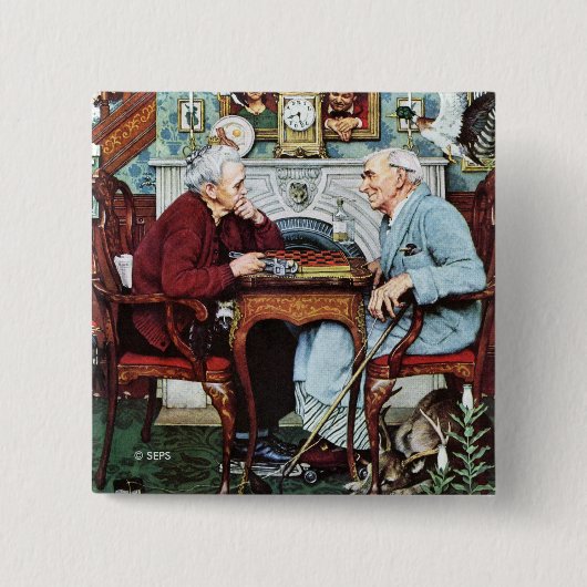 1943年4月1日 缶バッジ (正面)