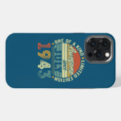 1943年7月からスゴイ 79歳 79歳の誕生日おめでとう iPhoneケース (裏面横)