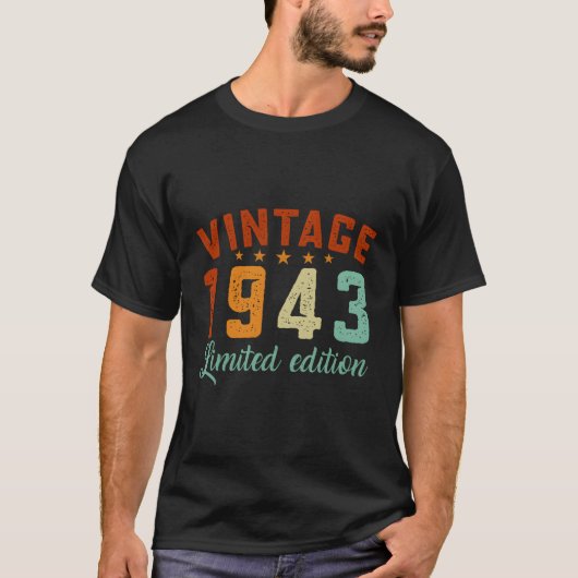 1943年80歳80歳 Tシャツ (正面)