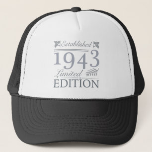 1943年80誕生日設立 キャップ