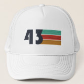 1943生まれ年のヴィンテージ キャップ (正面)