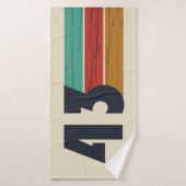 1943生まれ年のヴィンテージ バスタオル (バスタオル)