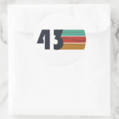 1943生まれ年のヴィンテージ ラウンドシール (バッグ)