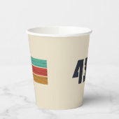 1943生まれ年のヴィンテージ 紙コップ (左)