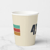 1943生まれ年のヴィンテージ 紙コップ (右)