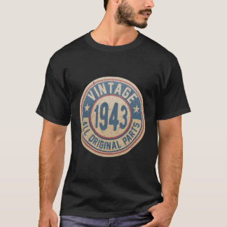 1943生まれ年オリジナルP Tシャツ