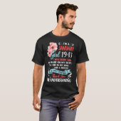 1943素晴らし年80誕生日以来、私は1月のギル Tシャツ (正面フル)