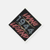 1944リビングレジェンド80誕生日 スタンダードカクテルナプキン (角)