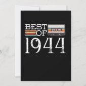 1944ヴィンテージ76th誕生日アニバーサリーギフト 招待状 (正面)