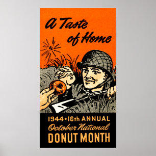 1944年ドーナツポスター ポスター