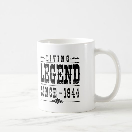1944年以来の生きている伝説 コーヒーマグカップ (右)