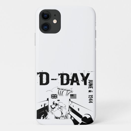 1944年6月6日 ノルマンディー上陸作戦 Case-Mate iPhoneケース (裏面)