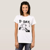 1944年6月6日 ノルマンディー上陸作戦 Tシャツ (正面フル)