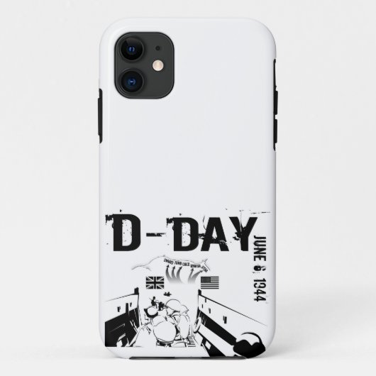 1944年6月6日 - Dデイ Case-Mate iPhoneケース (裏面)