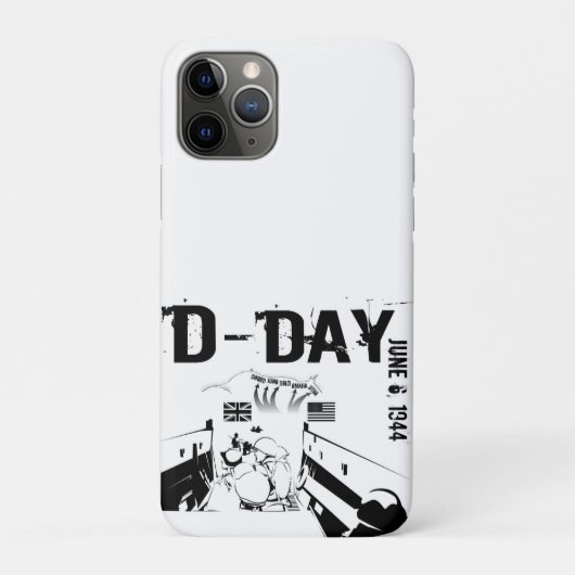 1944年6月6日 - Dデイ Case-Mate iPhoneケース (裏)