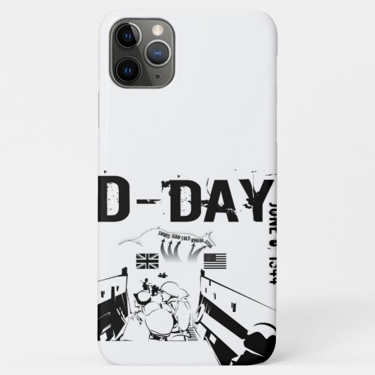1944年6月6日 - Dデイ Case-Mate iPhoneケース (裏面)