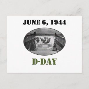 1944年6月6日： D日 ポストカード