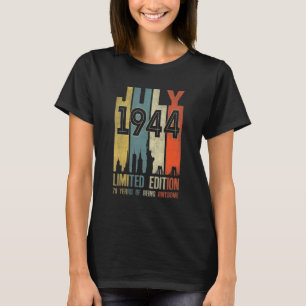 1944年7月78歳1944誕生日 Tシャツ