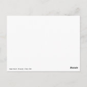 1944年D-Dayノルマンディー・オマハビーチ ポストカード (裏面)