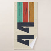 1944生まれ年のヴィンテージ誕生日 バスタオル (バスタオル)