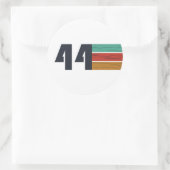 1944生まれ年のヴィンテージ誕生日 ラウンドシール (バッグ)