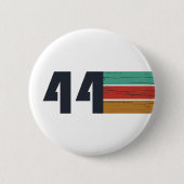 1944生まれ年のヴィンテージ誕生日 缶バッジ (正面)