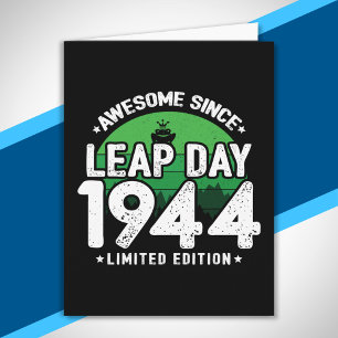 1944素晴らし年以降 – うるう日うるう年誕生日 カード