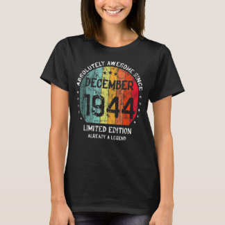 1944素晴らし年12月以来の男性の女性B Tシャツ