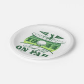 1944 80th誕生日ゴルフユーモア ペーパープレート (アングル)