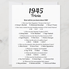 1945トリビアゲーム