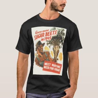 1945年にビートを栽培する Tシャツ