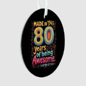 1945年に作られ、80年の存在を誇素晴らしる オーナメント (正面)