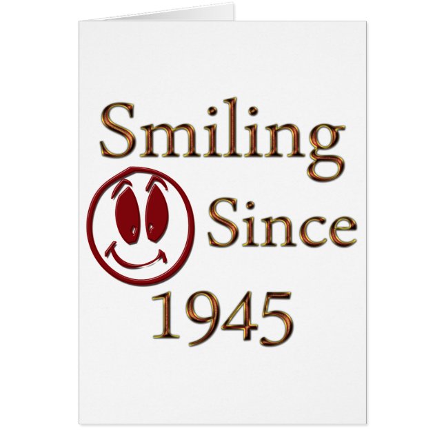 1945年に生まれて下さい (正面)