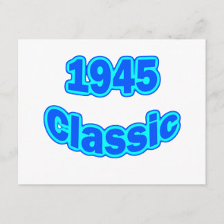 1945年のクラシックな青 カード