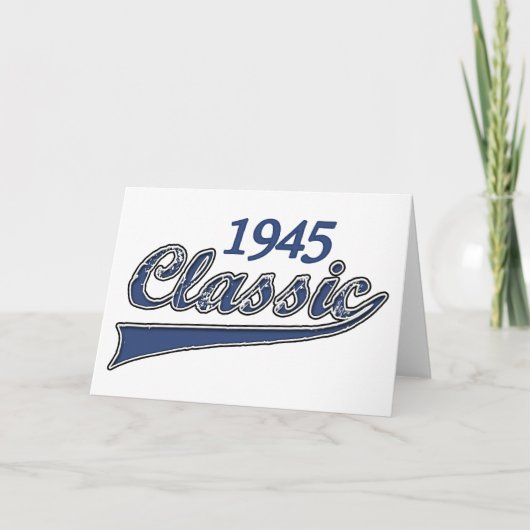 1945年のクラシック カード (正面)